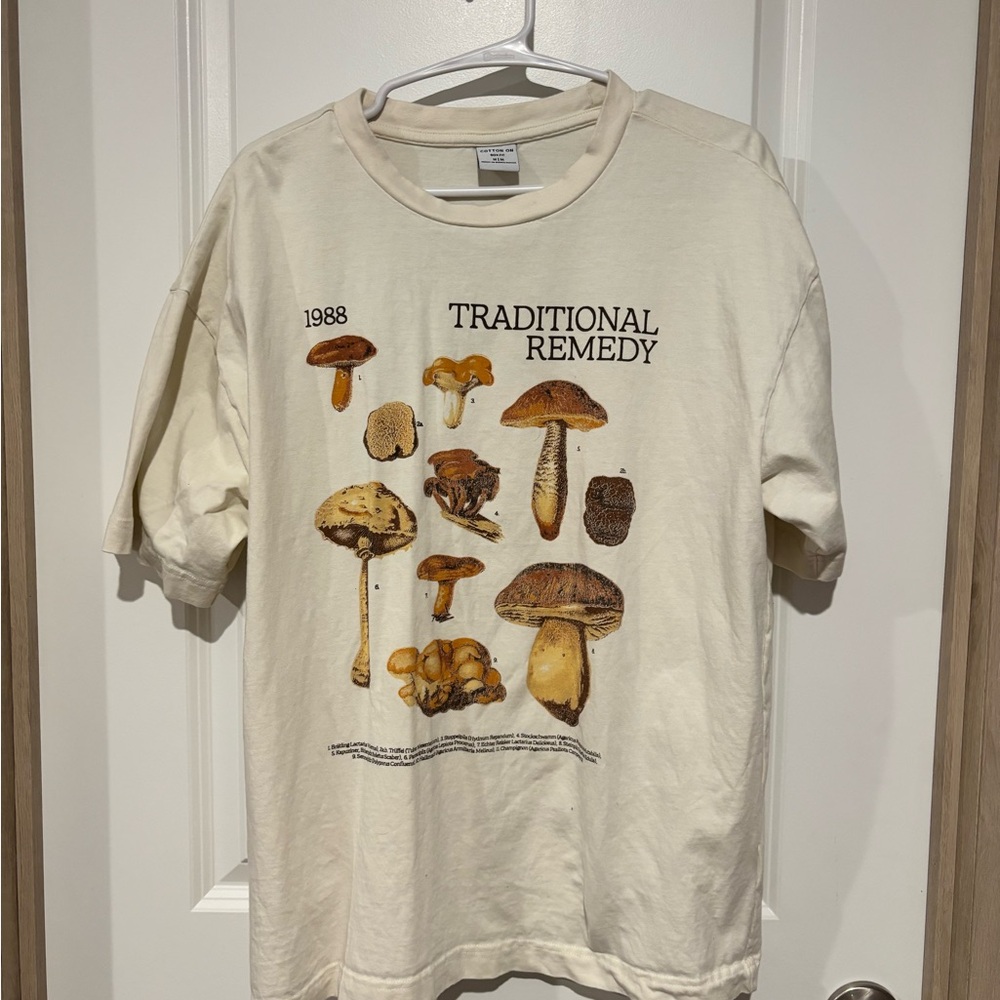 Cotton On Cream Box Fit T-Shirt